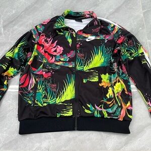 *Rare* Men’s Nike NSW Palm Tree All Over Print Track Jacket Miami Nights Large